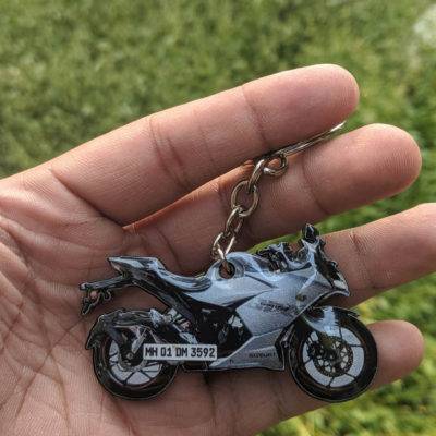 Bike Shaped Keychains