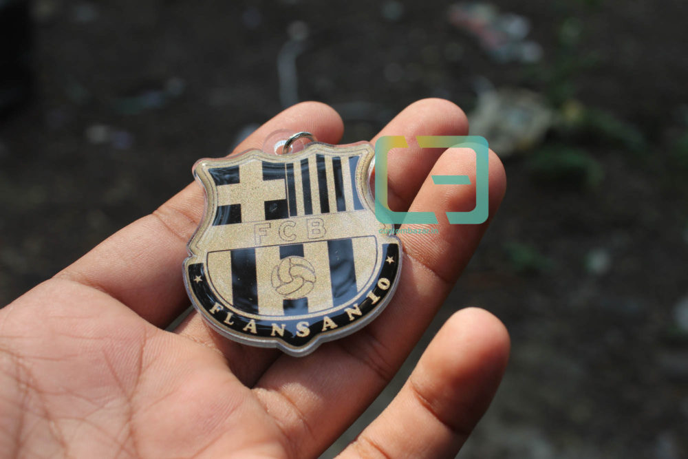barcelona gel keychains