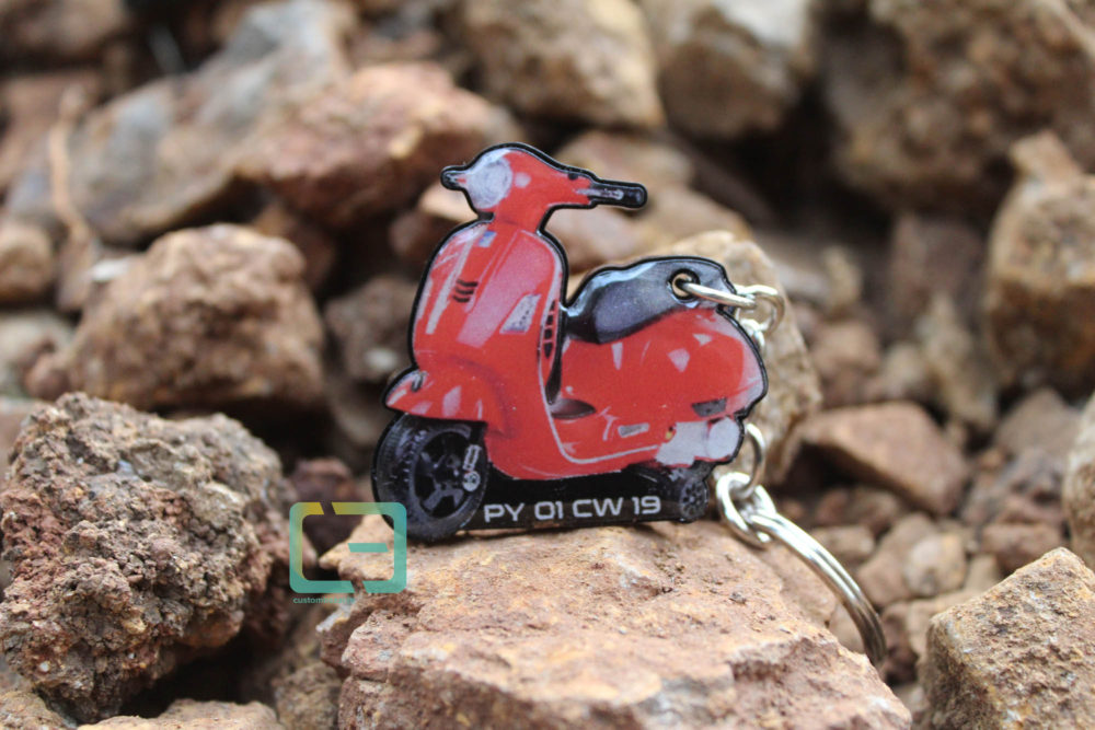 vespa keychains